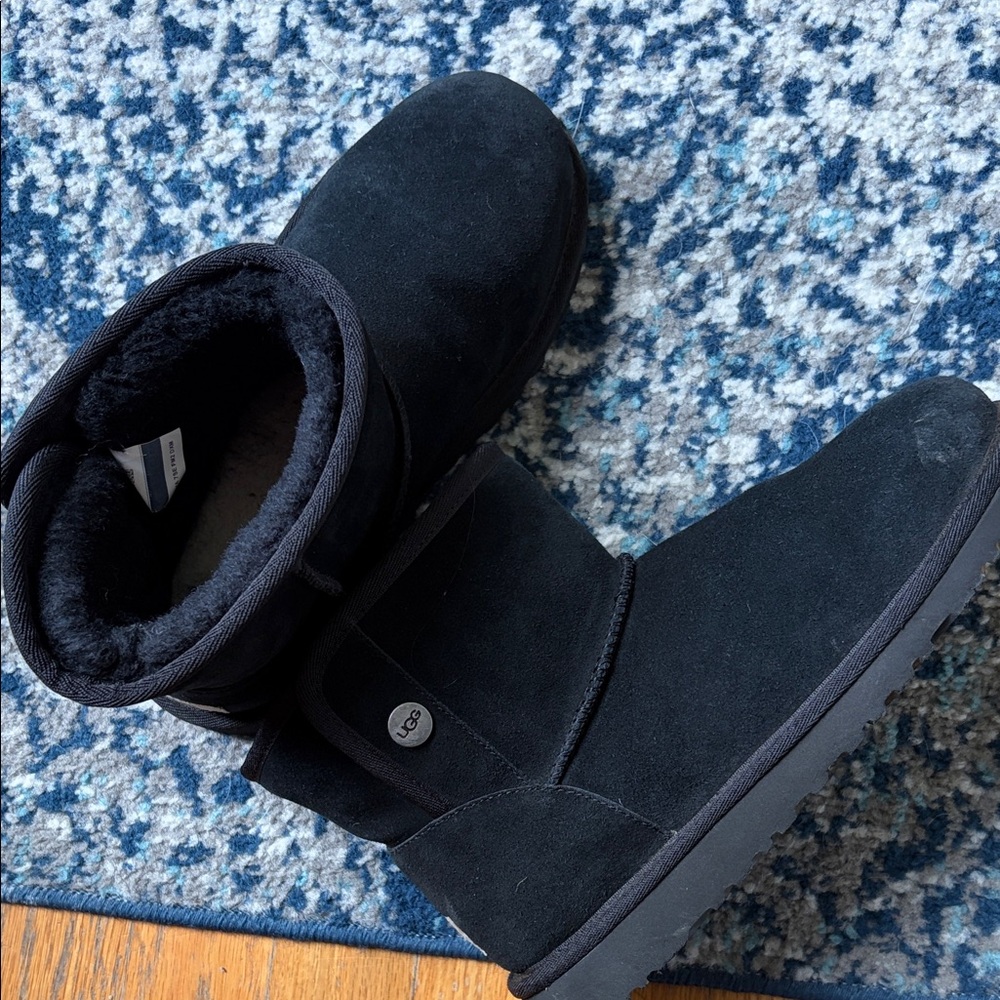 UGG Midnight Black Cozy Boots